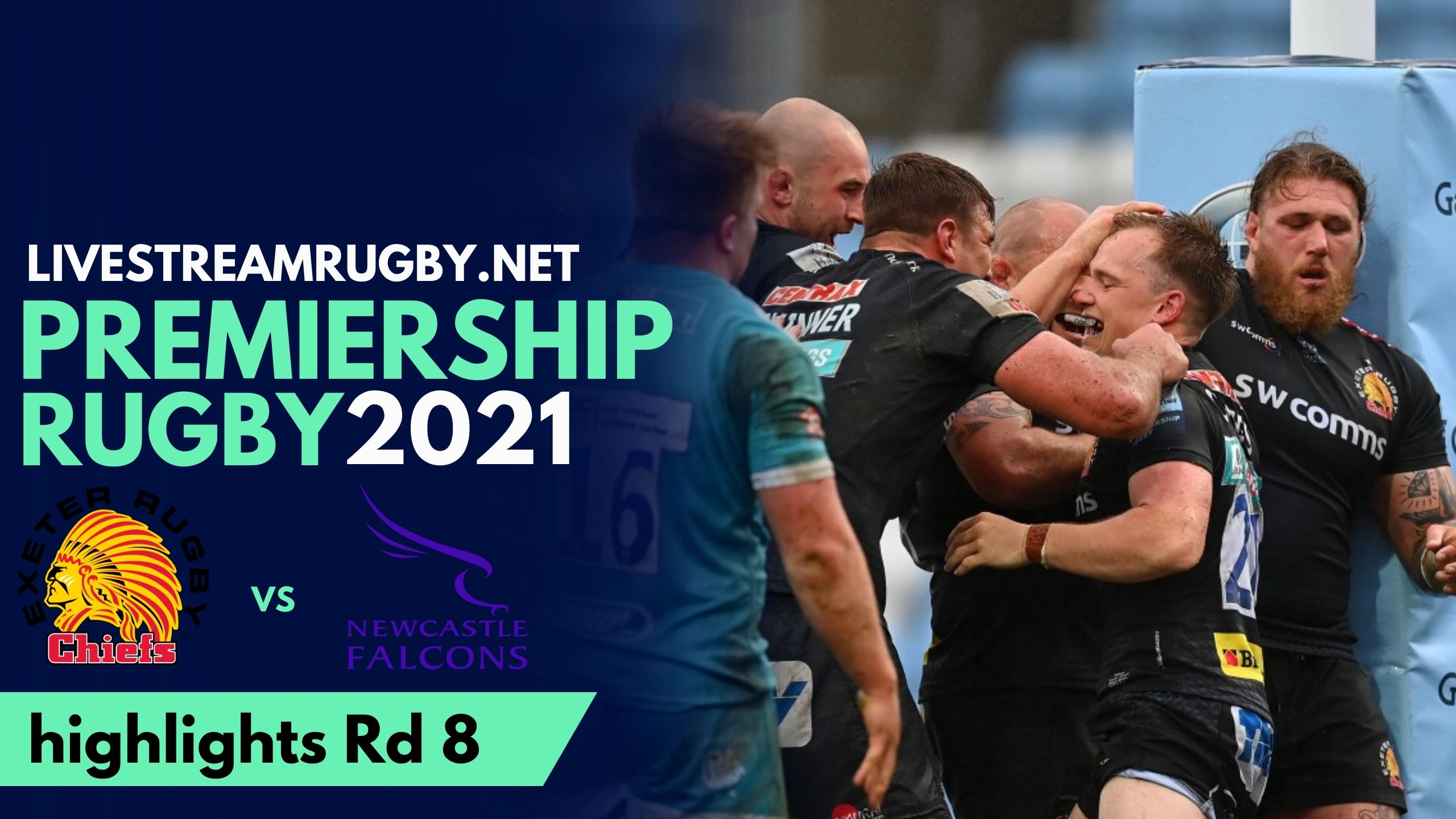 Exeter Chiefs Vs Newcastle Falcons Highlights 2021 Rd 8
