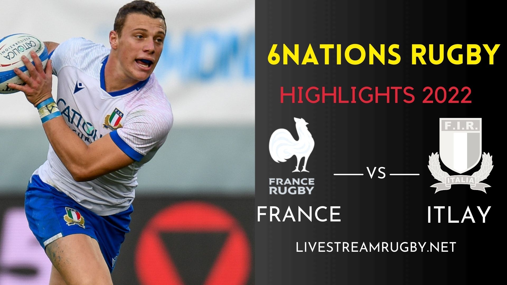 France Vs Italy Highlights Rd 1 Six Nations Rugby