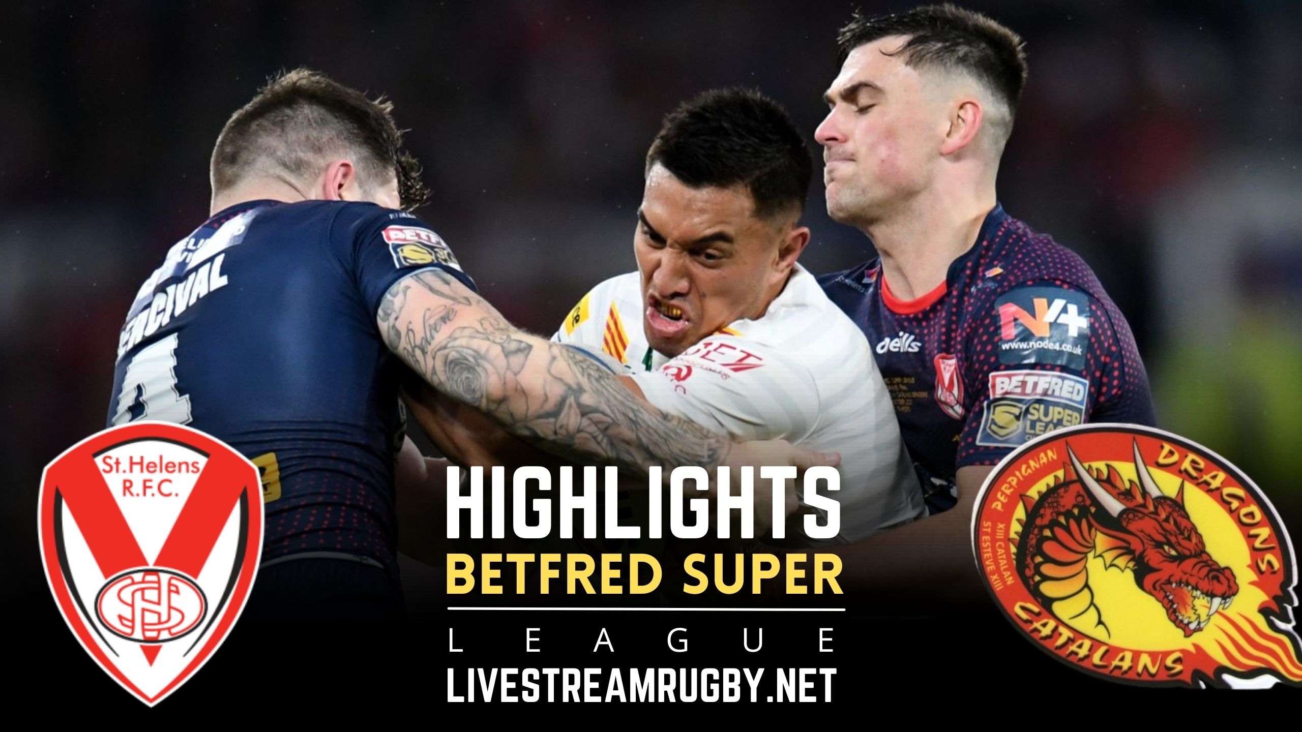 St Helens Vs Catalans Dragons Rd 1 Highlights 2022