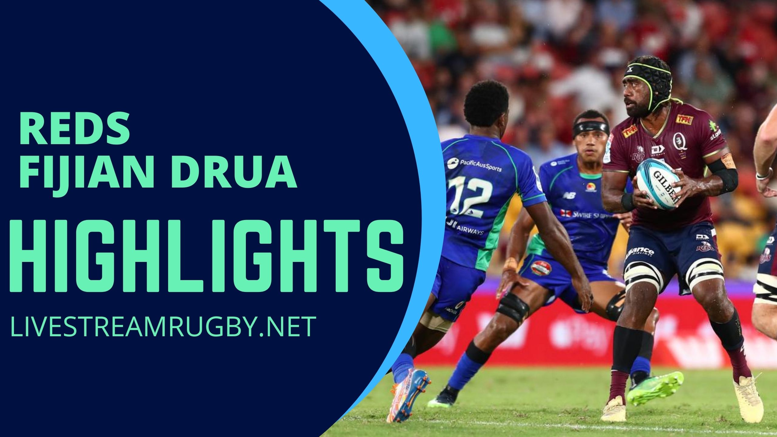 Reds Vs Fijian Drua Rd 4 Higlights 2022 Super Rugby