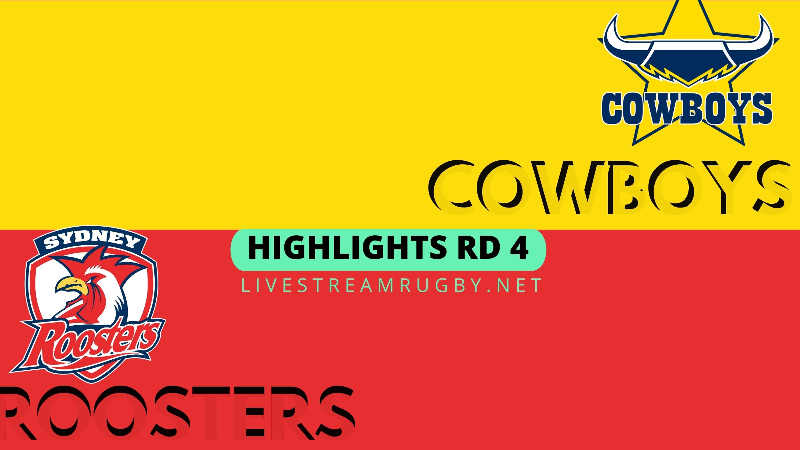 Cowboys Vs Roosters Highlights 2022 Rd 4 NRL Rugby