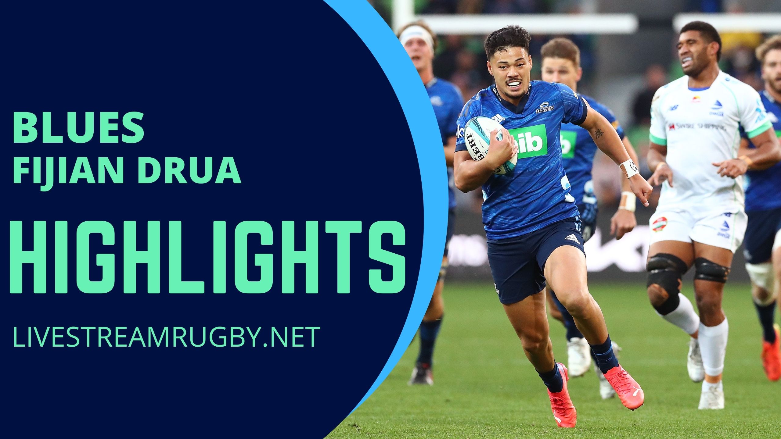 Blues Vs Fijian Drua Rd 10 Highlights 2022 Super Rugby