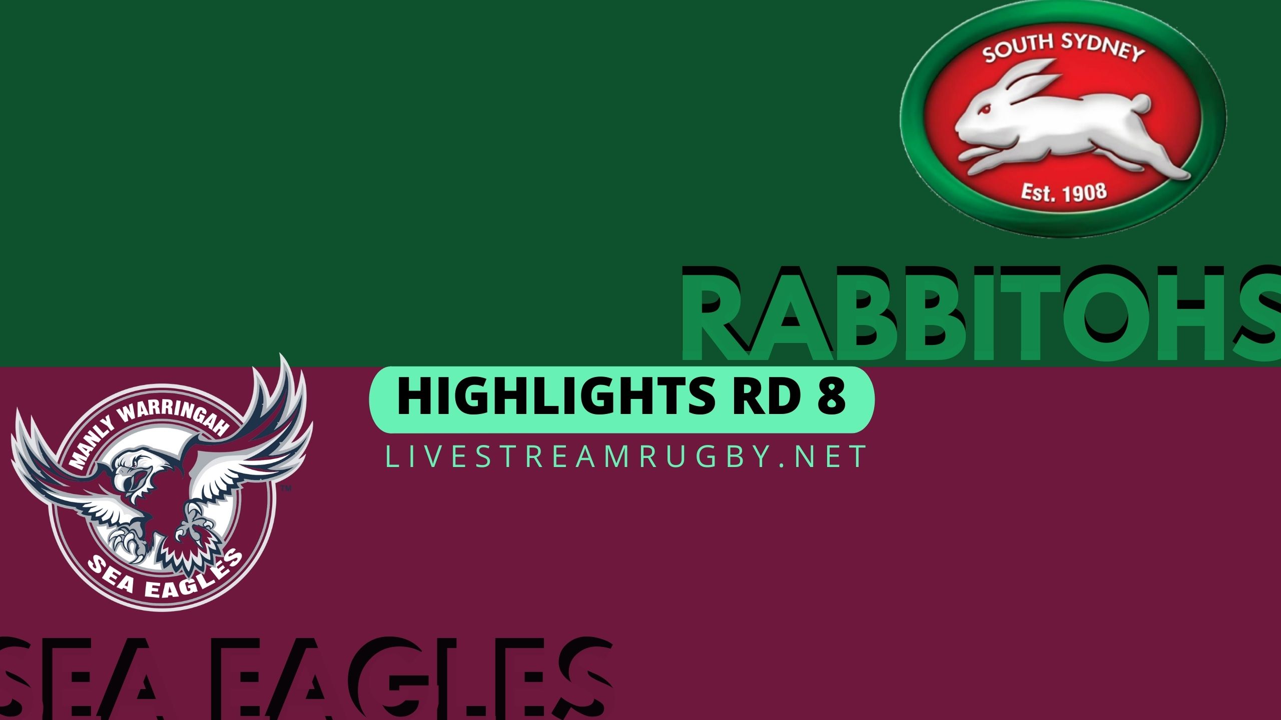 Rabbitohs Vs Sea Eagles Highlights 2022 Rd 8 NRL Rugby