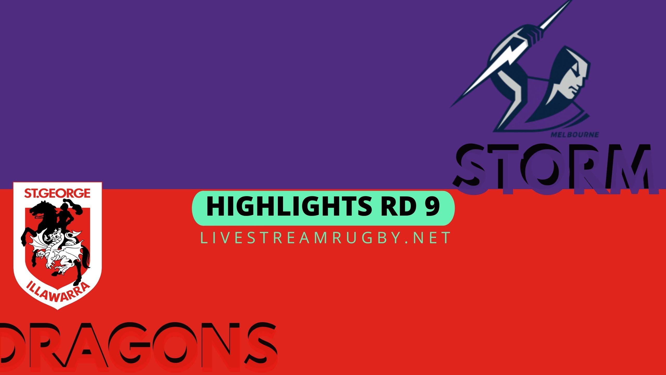 Storm Vs Dragons Highlights 2022 Rd 9 NRL Rugby