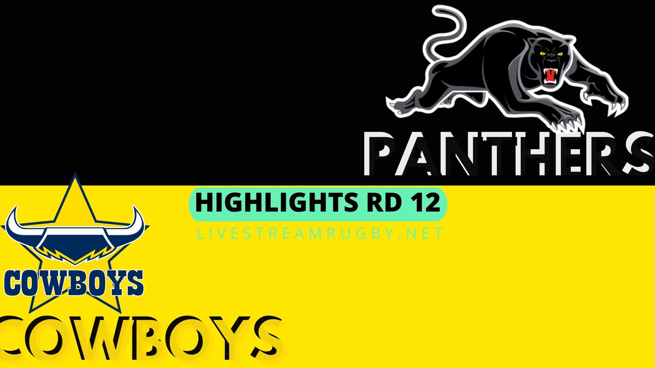 Panthers Vs Cowboys Highlights 2022 Rd 12