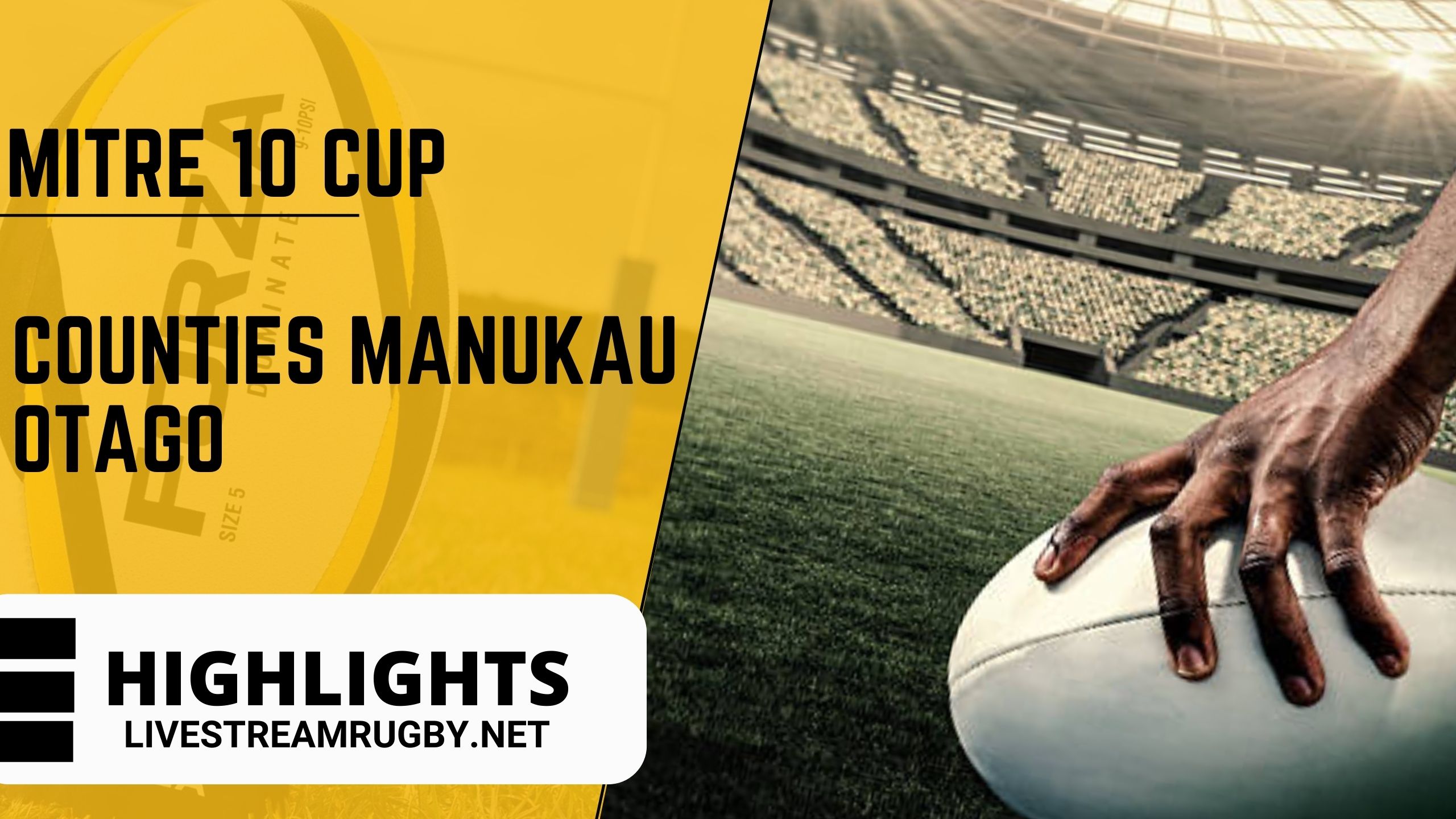 Counties Manukau Vs Otago 2022 Highlights Rd 1 Mitre 10 Cup