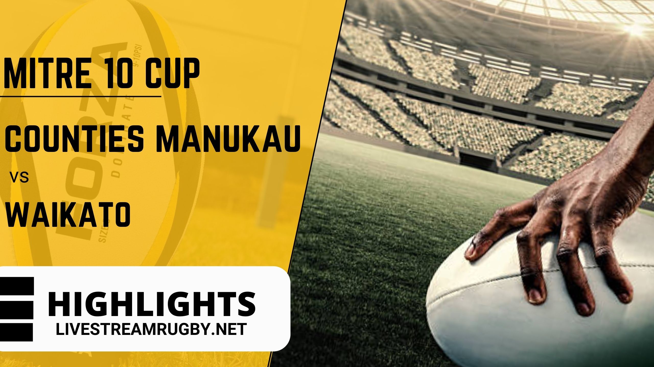 Counties Manukau Vs Waikato 2022 Highlights Rd 3 Mitre 10 Cup