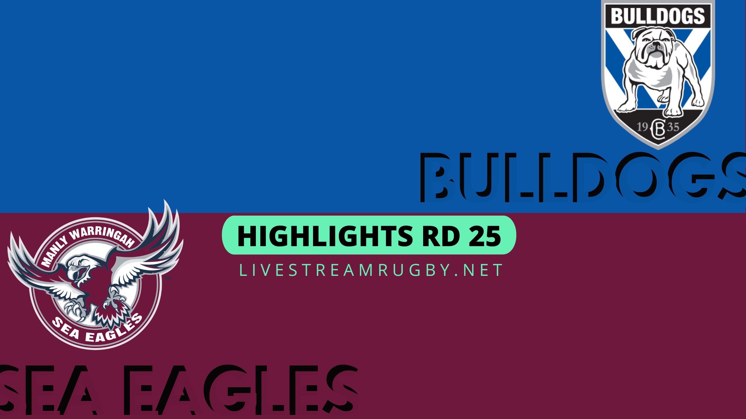 Bulldogs Vs Sea Eagles Highlights 2022 Rd 25 NRL Rugby