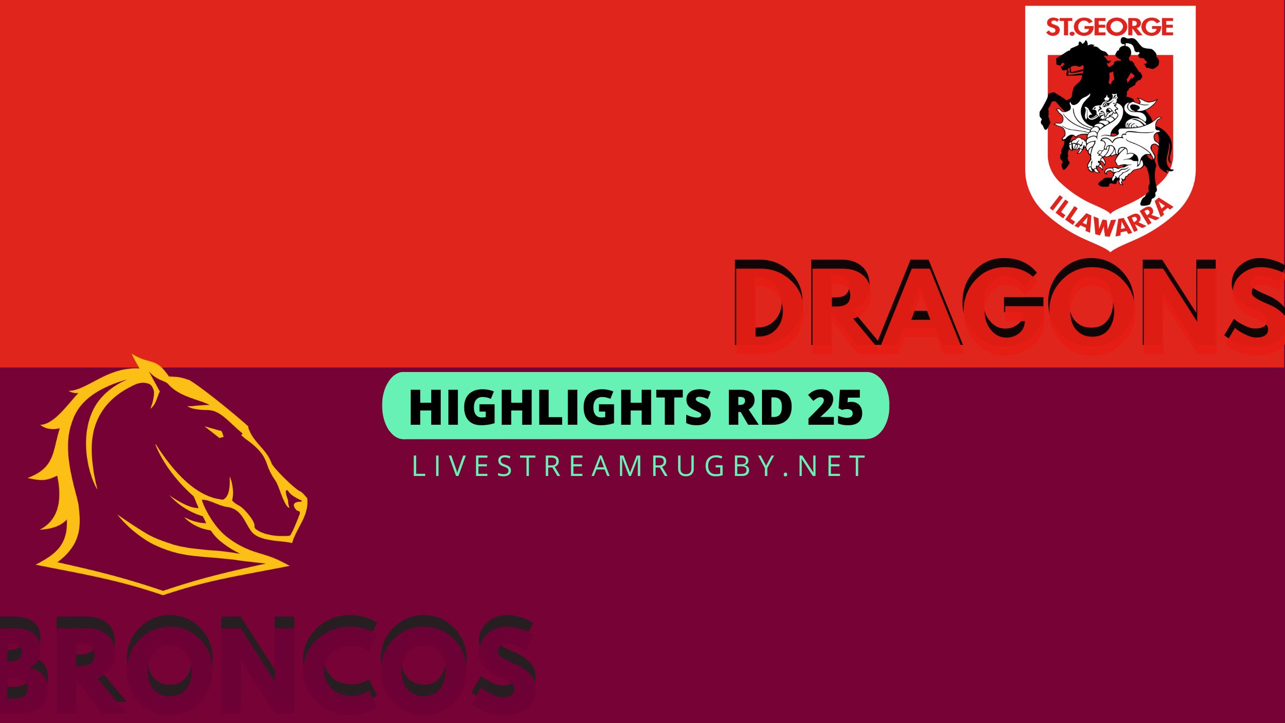 Dragons Vs Broncos Highlights 2022 Rd 25 NRL Rugby
