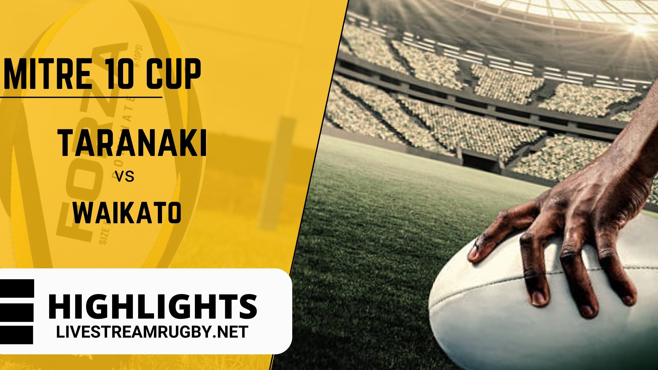 Taranaki Vs Waikato 2022 Highlights Rd 5 Mitre 10 Cup