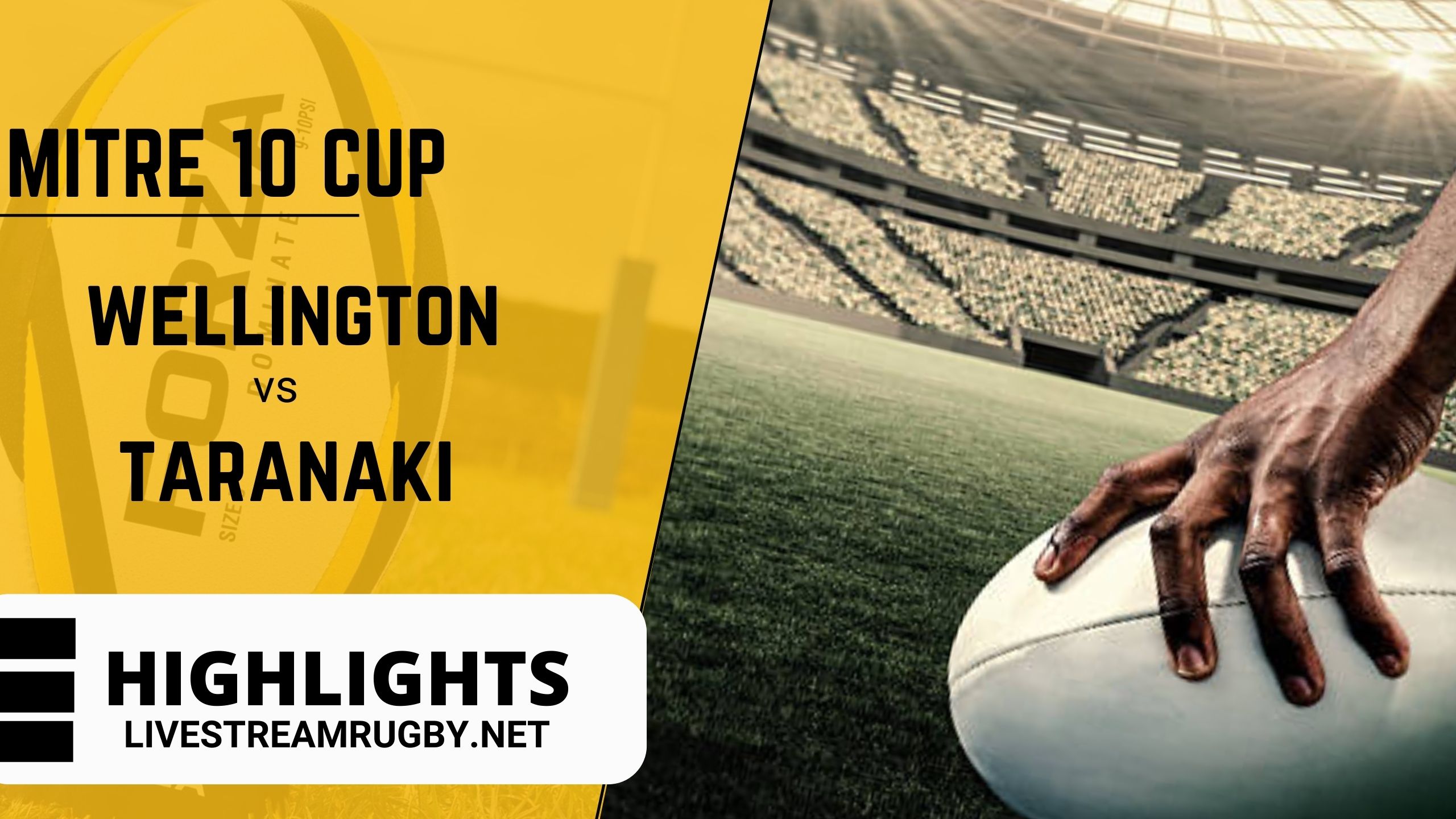 Wellington Vs Taranaki 2022 Highlights Rd 4 Mitre 10 Cup