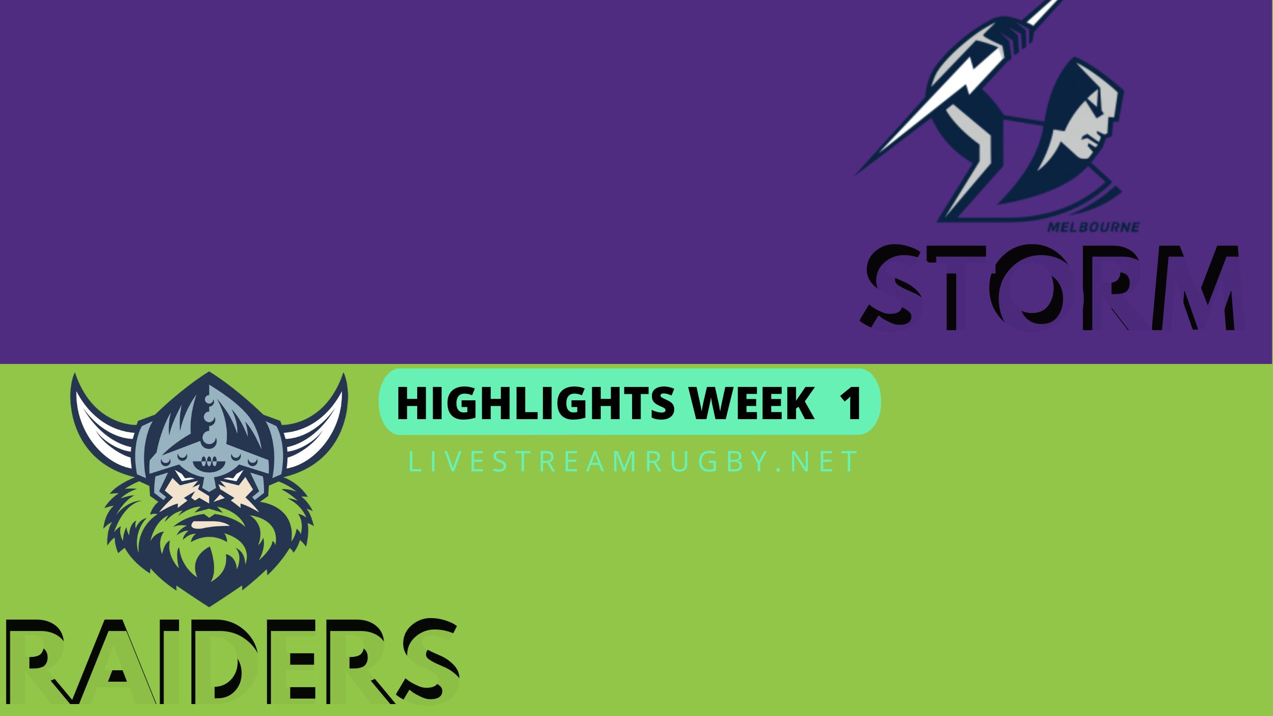 Storm Vs Raiders Highlights 2022 Final Week 1 NRL Rugby