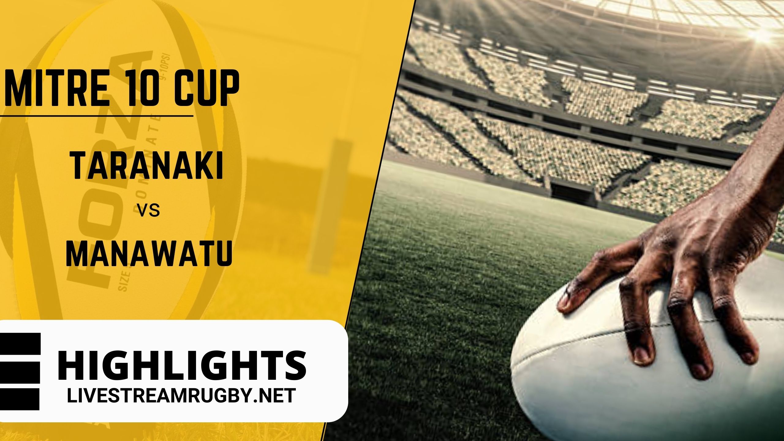 Taranaki V Manawatu 2022 Highlights Rd 7 Mitre 10 Cup