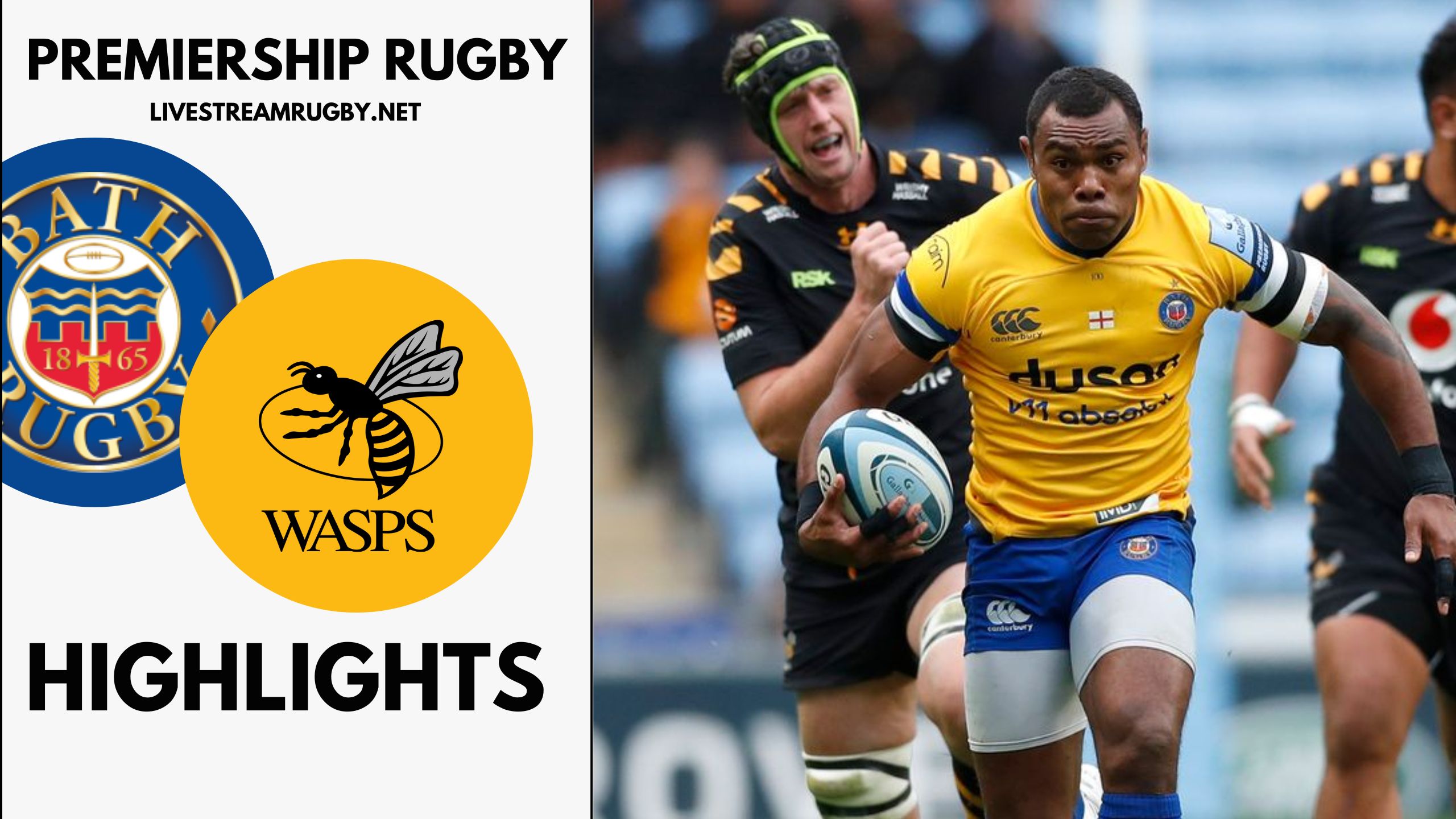 Bath Rugby Vs Wasps Highlights 22 23 Rd 3