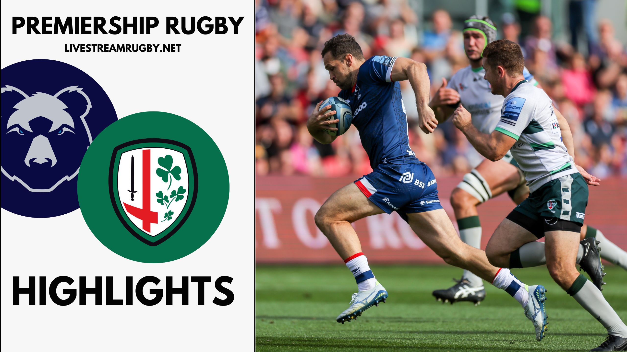 Bristol Bears Vs London Irish Highlights 22 23 Rd 3