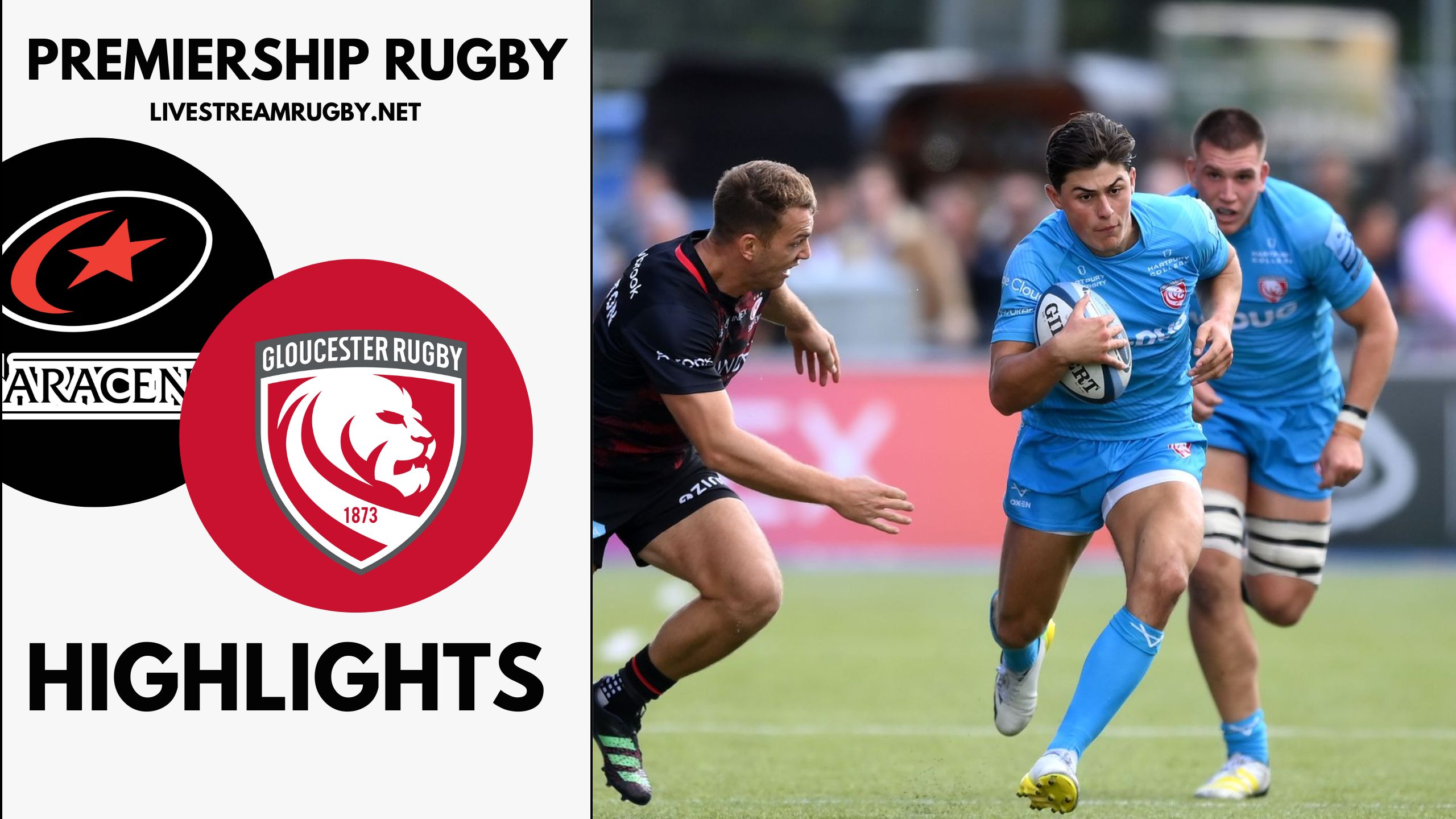 Saracens Vs Gloucester Rugby Highlights 22 23 Rd 3