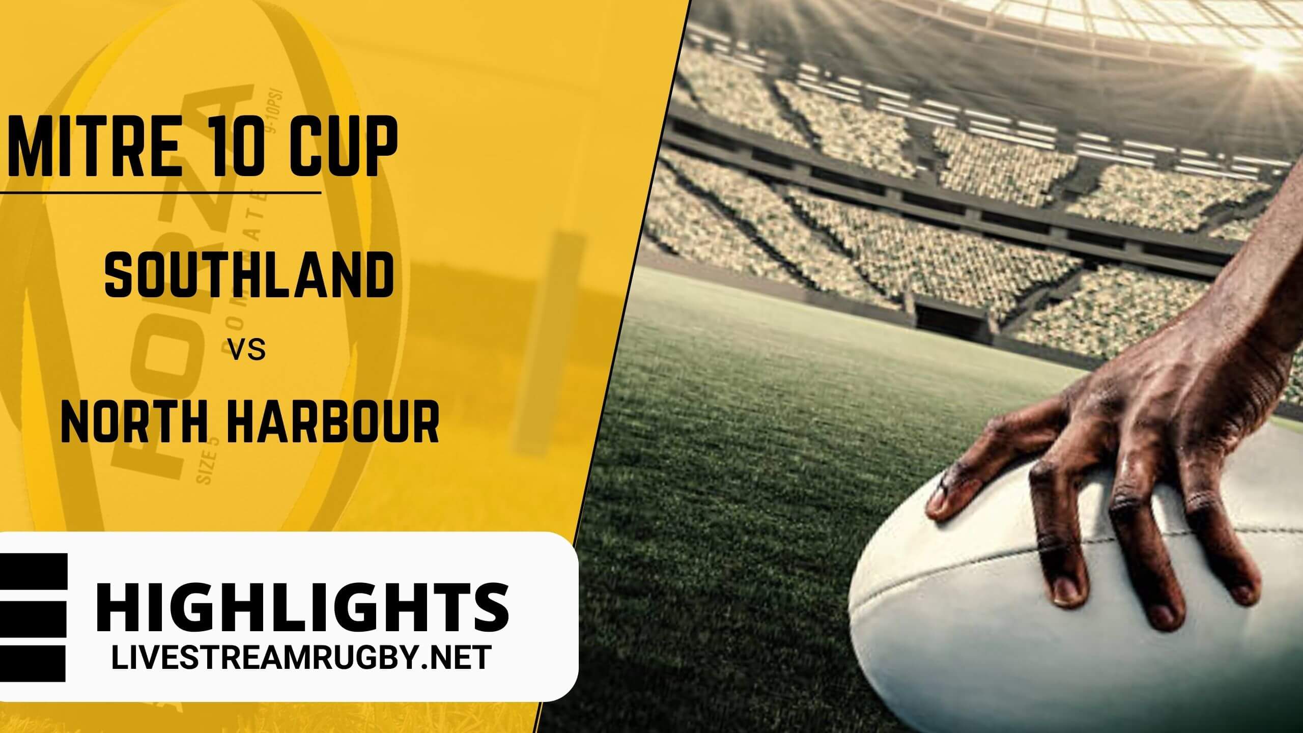 Southland Vs North Harbour 2022 Highlights Rd 9 Mitre 10 Cup