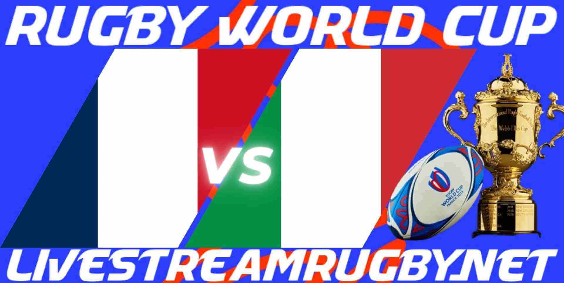 France vs Italy Rugby World Cup Live Stream 2023 & Match Replay slider
