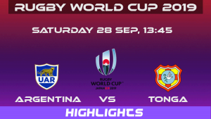 argentina vs tonga extended highlights